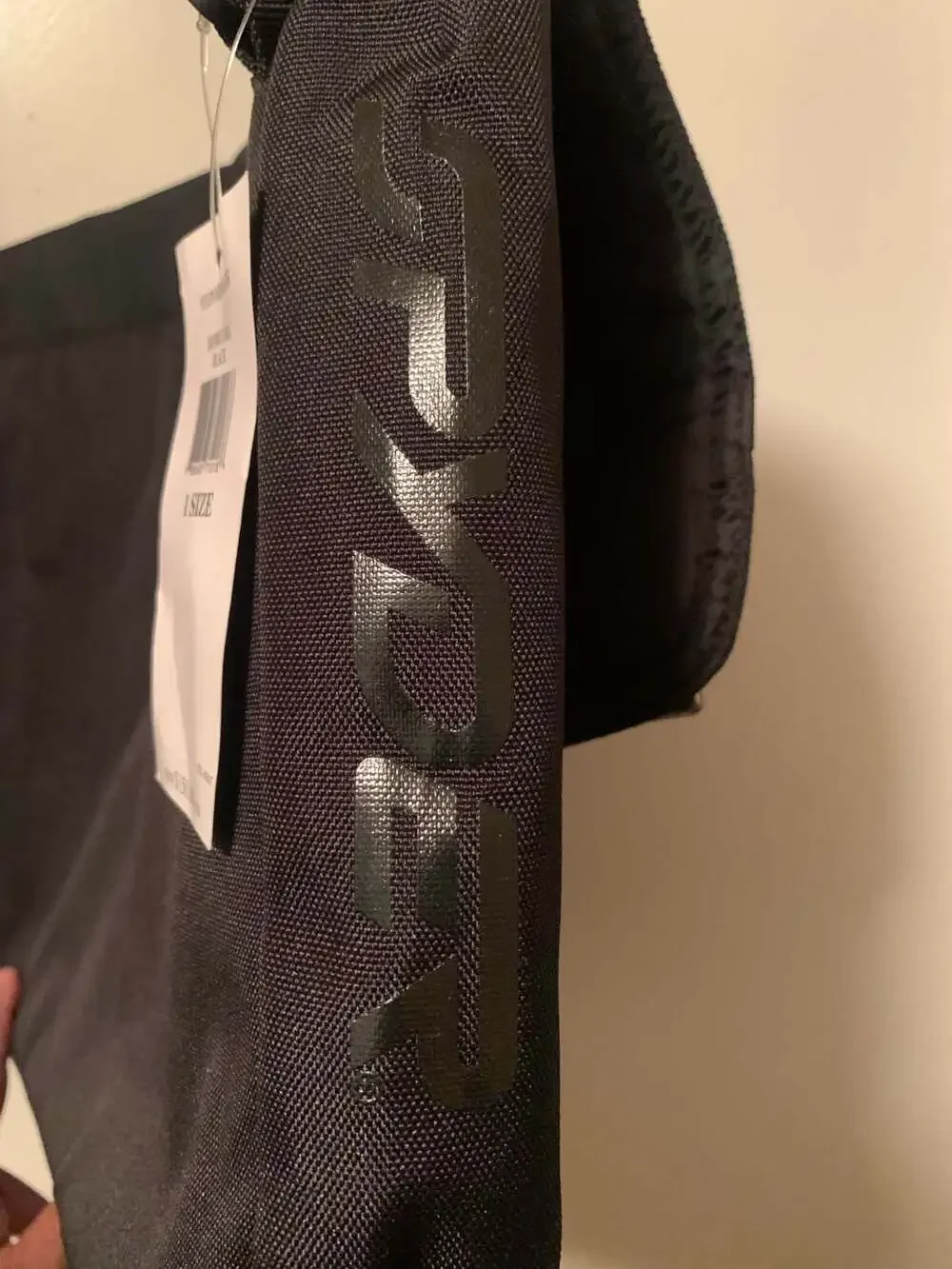 Spyder Nylon Messenger Bag Black